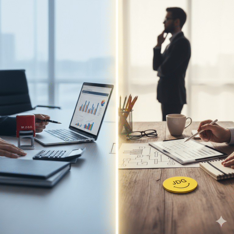 spólka z o. o. czy jdg adwokat Kamil Karwacki